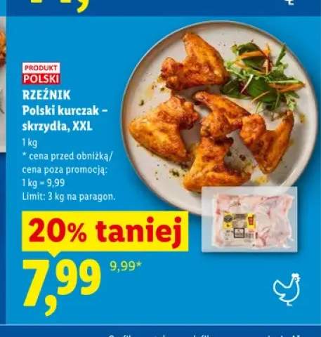Polski kurczak - skrzydła XXL Rzeźnik