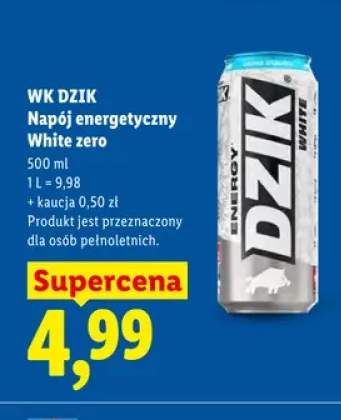Napój energetyczny WK Dzik White Zero