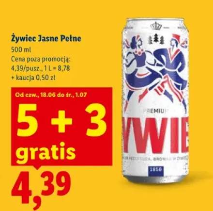 Piwo Żywiec Jasne Pełne