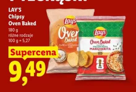 Chipsy Oven Baked Kurki w śmietanowym sosie Lay's +1 wariant