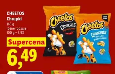 Chrupki kukurydziane Cheetos Crunchos Sweet Chili +1 wariant