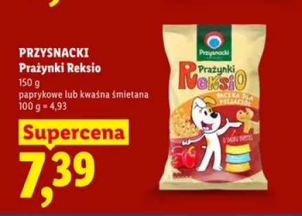 Prażynki Reksio paprykowe Przysnacki +1 wariant