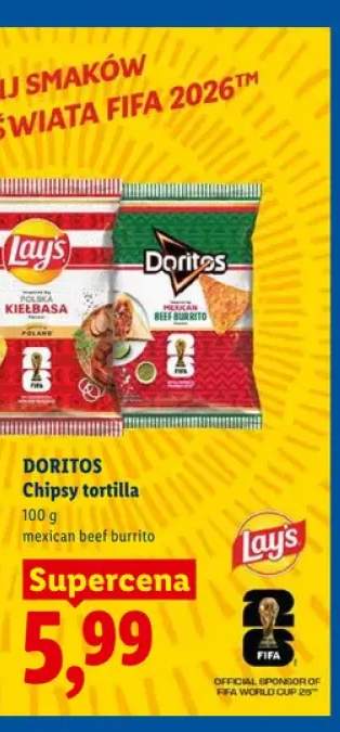 Chipsy tortilla Doritos Mexican Beef Burrito