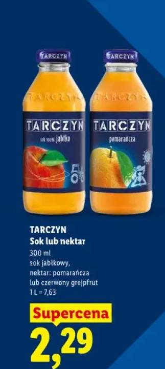 Sok jabłkowy Tarczyn +2 warianty
