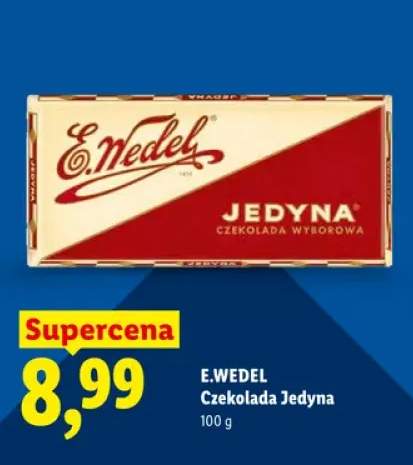 Czekolada Jedyna E.Wedel