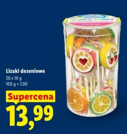 Lizaki deseniowe 20-pak