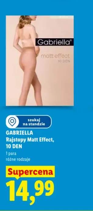 Rajstopy Gabriella Matt Effect 10 DEN