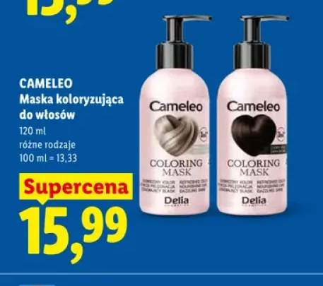 Maska koloryzująca do włosów Cameleo Delia