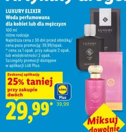 Woda perfumowana dla kobiet Luxury Elixir +1 wariant