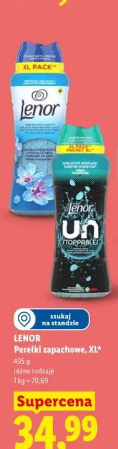 Perełki zapachowe Lenor XL