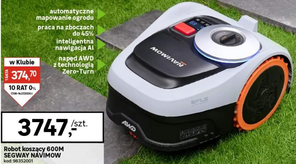 robot koszący