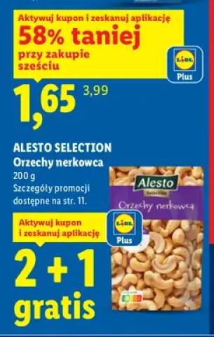 Orzechy nerkowca Alesto Selection