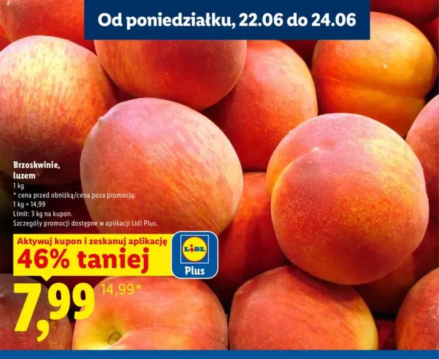 Brzoskwinie luzem