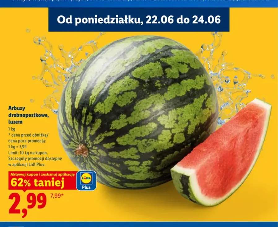 Arbuz drobnopestkowy luzem