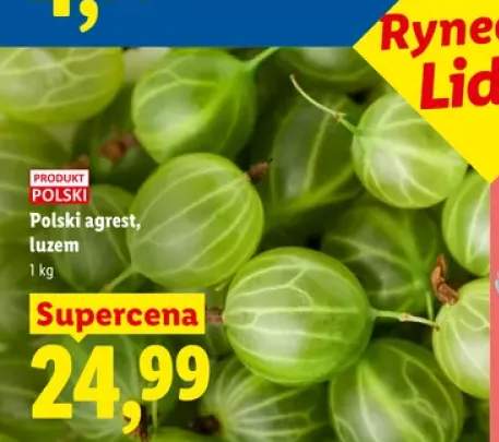 Agrest polski luzem Ryneczek Lidla