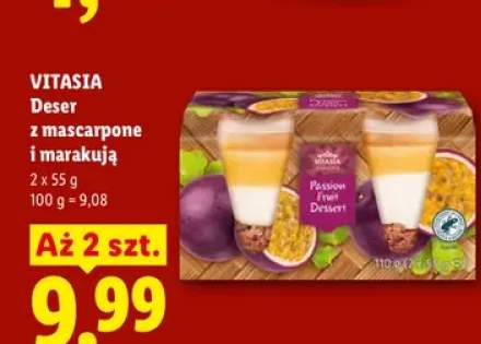 Deser z mascarpone i marakują Vitasia
