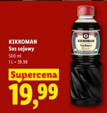 Sos sojowy Kikkoman