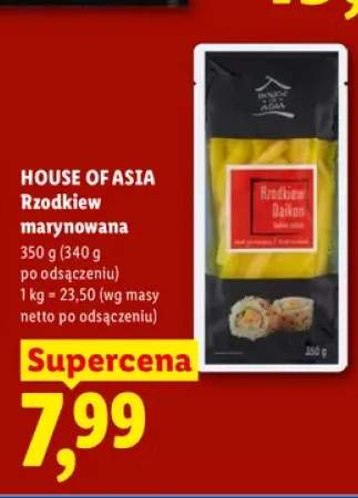 Rzodkiew marynowana House of Asia