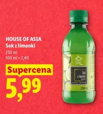 Sok z limonki House Of Asia
