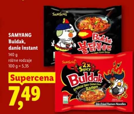 Danie instant Buldak Samyang Hot Chicken +1 wariant
