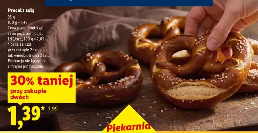 Precel z solą Piekarnia Lidla
