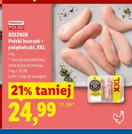 Polędwiczki z kurczaka Rzeźnik XXL