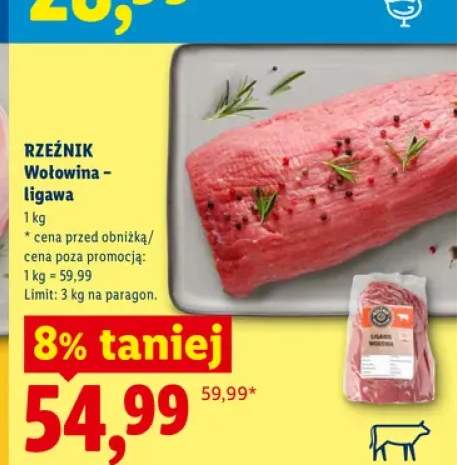 Wołowina - ligawa Rzeźnik