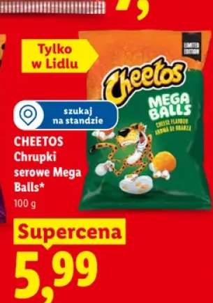 Chrupki serowe Cheetos Mega Balls