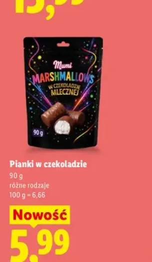 Pianki w czekoladzie Mumi