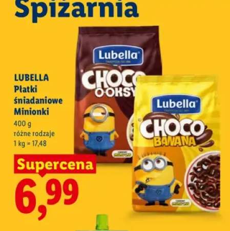 Płatki śniadaniowe Lubella Choco Oopsy +1 wariant