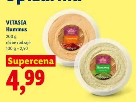 Hummus zielona herbata Vitasia +1 wariant