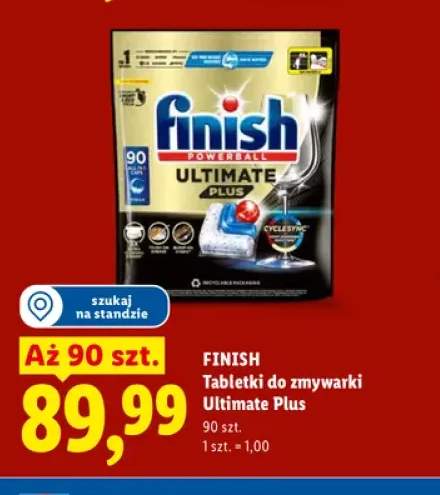 Tabletki do zmywarki Finish Ultimate Plus