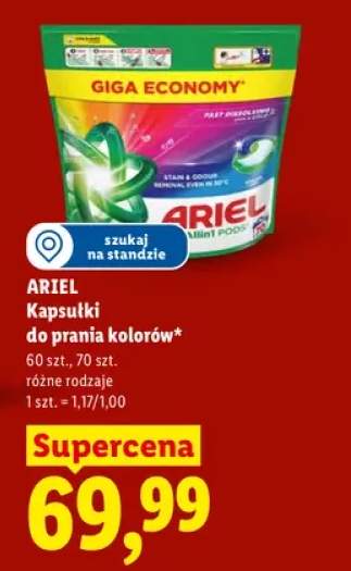Kapsułki do prania Ariel do kolorów
