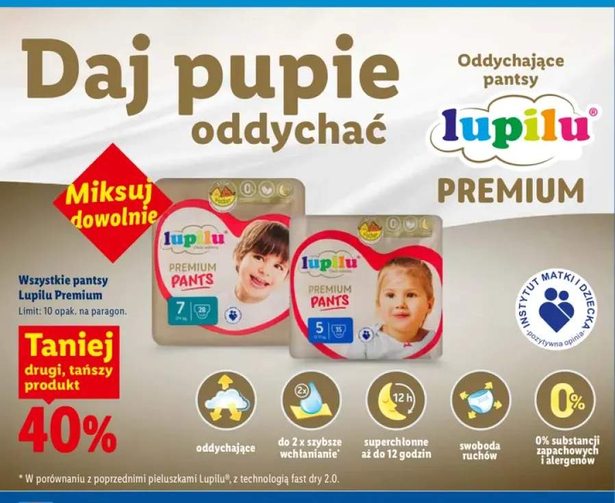 Pantsy Lupilu Premium +2 warianty