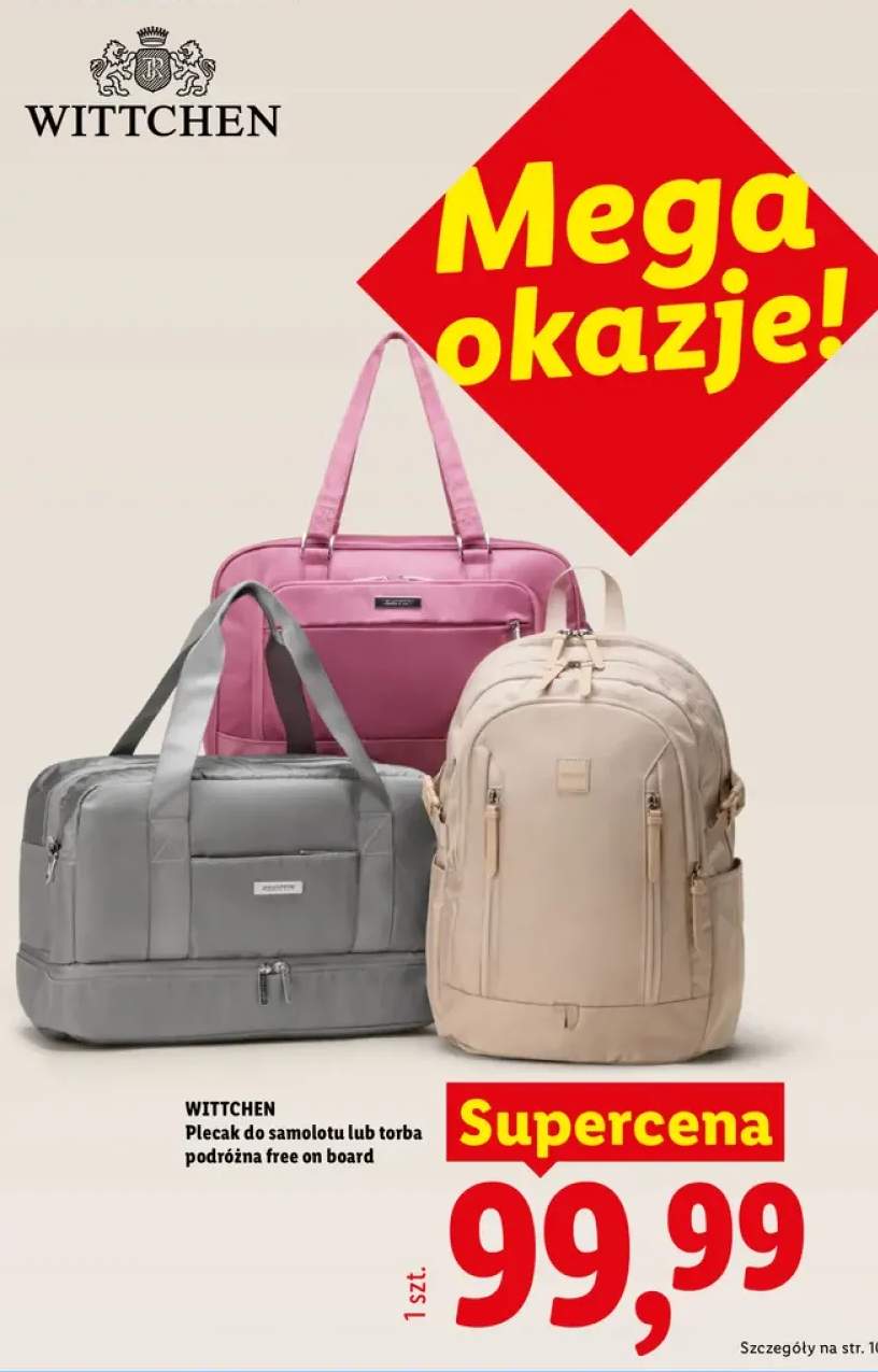 Plecak do samolotu Wittchen Free On Board +1 wariant