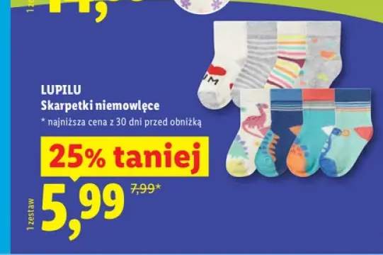 Skarpetki niemowlęce Lupilu