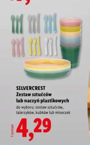 Talerzyki plastikowe Silvercrest +3 warianty