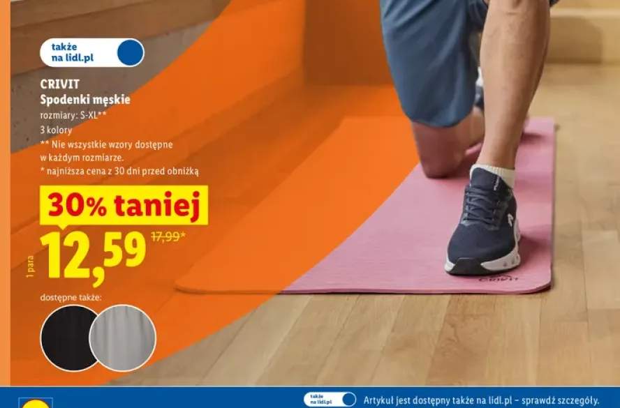 Spodenki męskie Crivit
