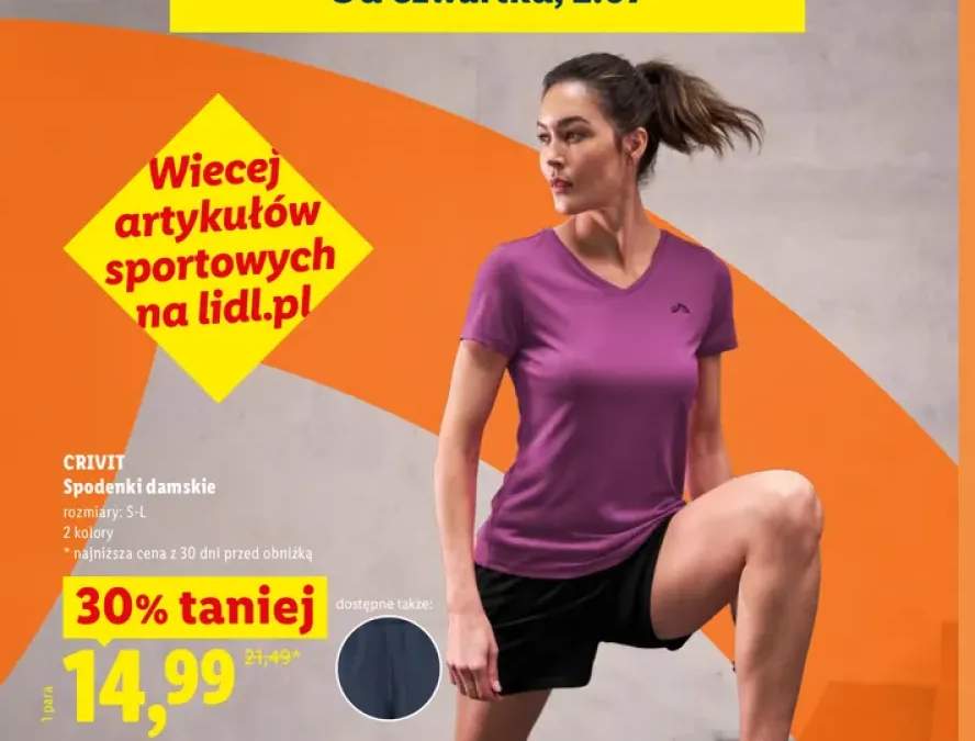 Spodenki damskie CRIVIT