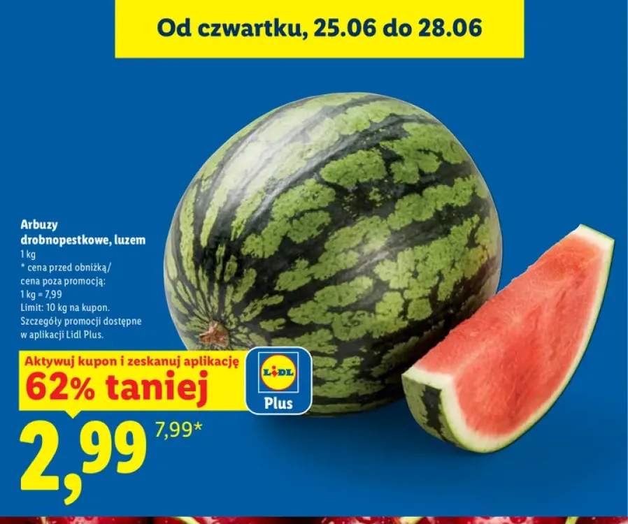 Arbuz drobnopestkowy luzem