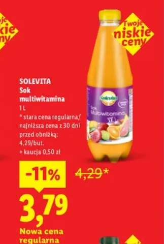 Sok multiwitamina Solevita