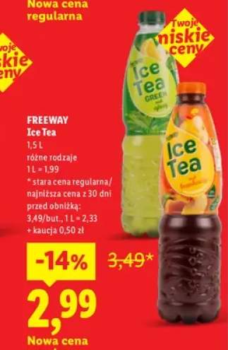 Ice Tea Green cytryna Freeway +1 wariant