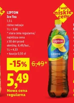 Herbata mrożona Lipton Ice Tea