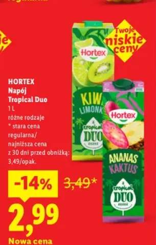 Napój Tropical Duo Hortex