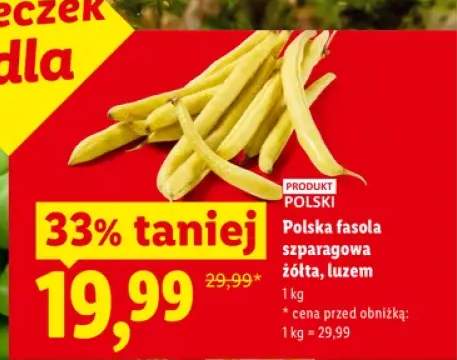 Fasola szparagowa żółta polska
