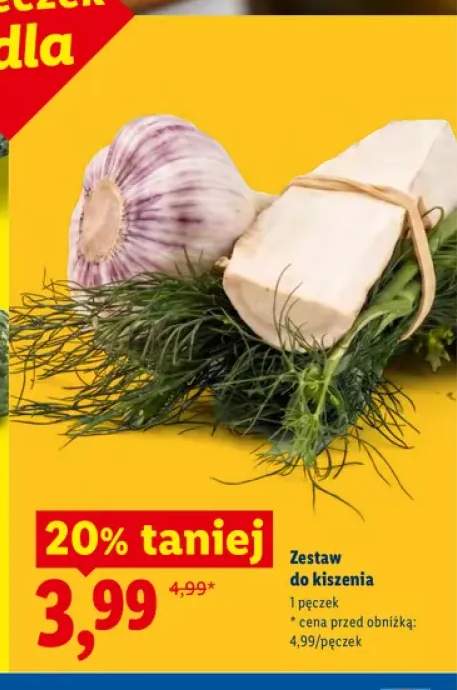 Zestaw do kiszenia Ryneczek Lidla