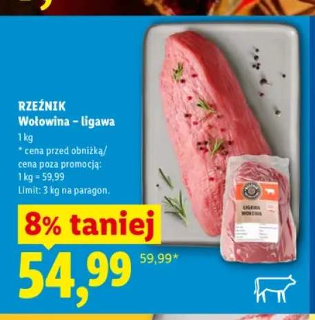 Wołowina ligawa Rzeźnik