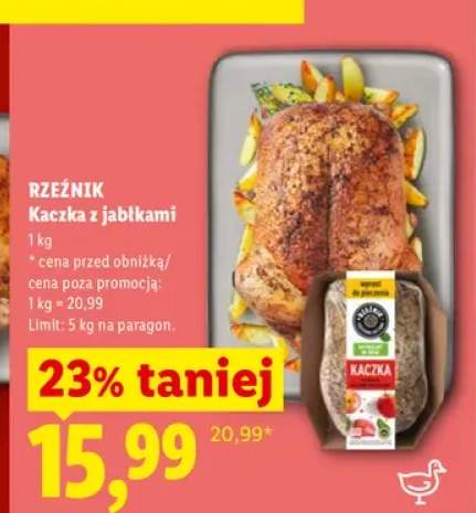 Kaczka z jabłkami Rzeźnik