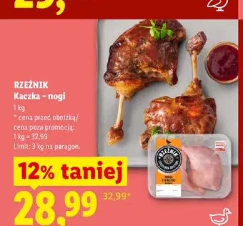 Kaczka nogi Rzeźnik