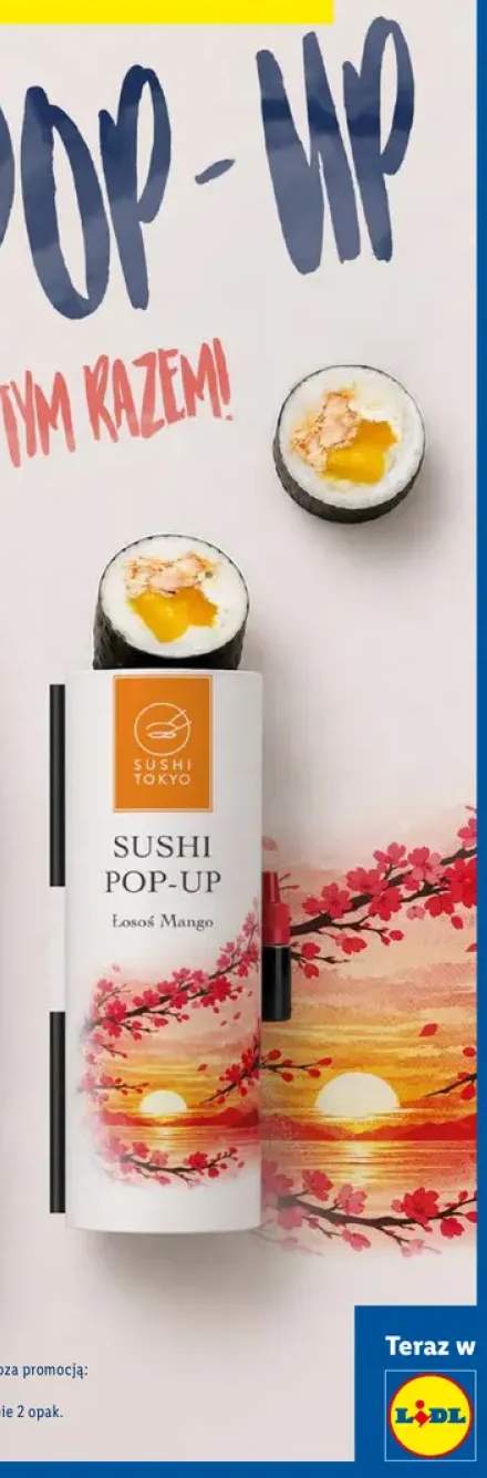 Sushi w tubie Sushi Tokyo Łosoś Mango